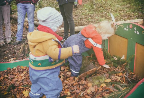 Spielen in der Natur