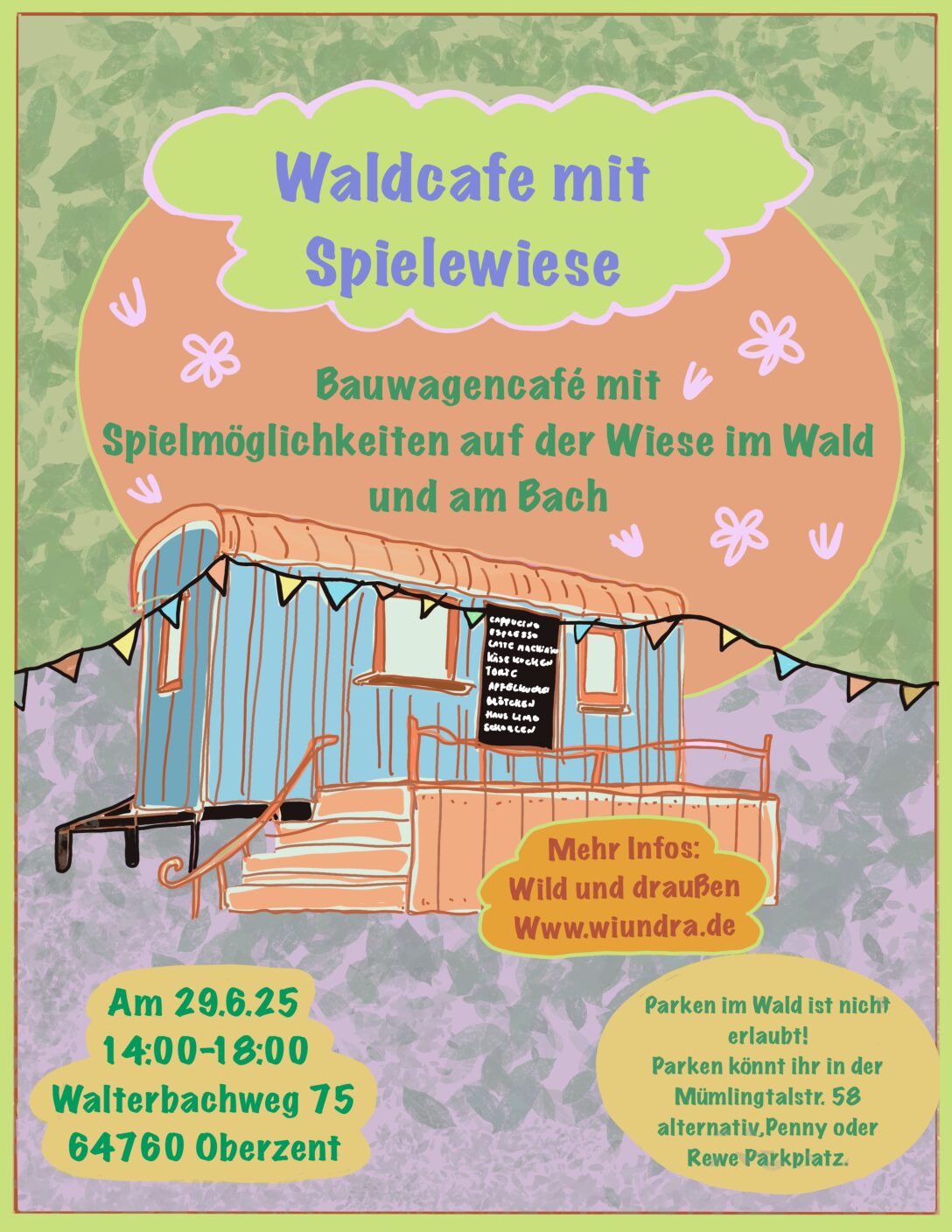 Waldcafé mit Spielwiese